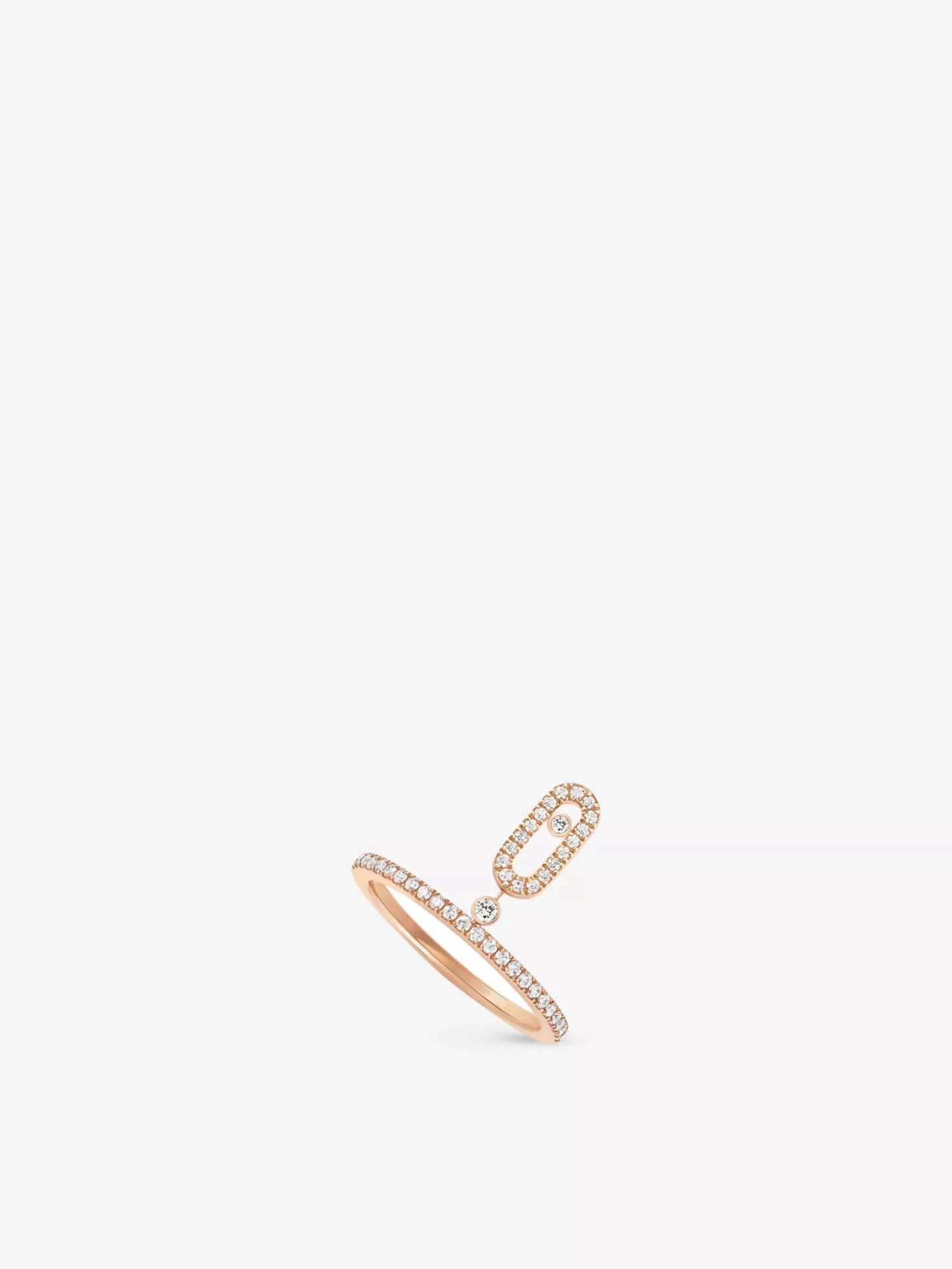 DIAMOND RING PAVE (18K GOLD/ WHITE GOLD/ ROSE GOLD)