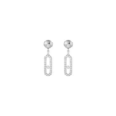 DIAMOND STUD EARRINGS 18K GOLD/SILVER/ROSE GOLD