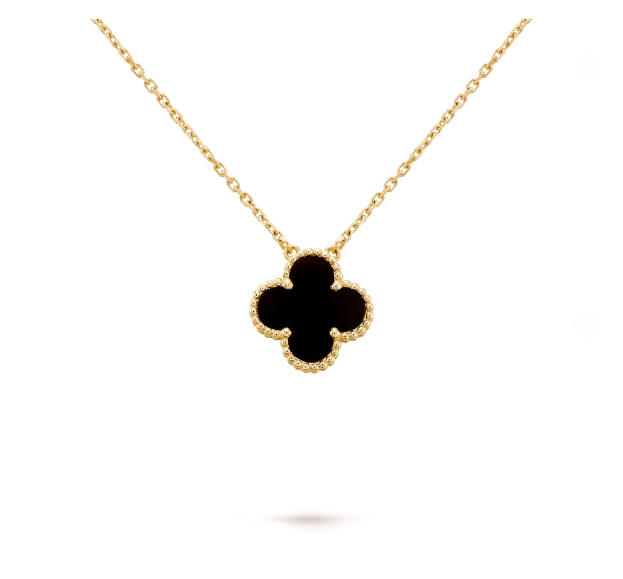 NECKLACE CLOVER (18K YELLOW GOLD PLATED)