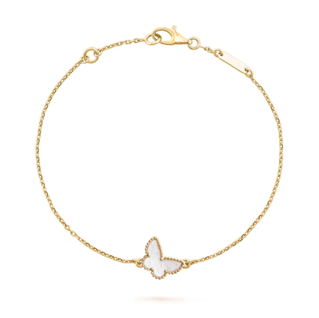 BUTTERFLIES BRACELET (18K YELLOW GOLD PLATED)