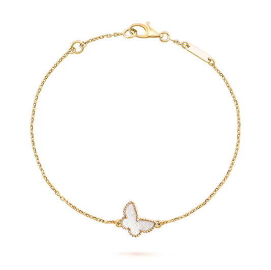 BUTTERFLIES BRACELET (18K YELLOW GOLD PLATED)