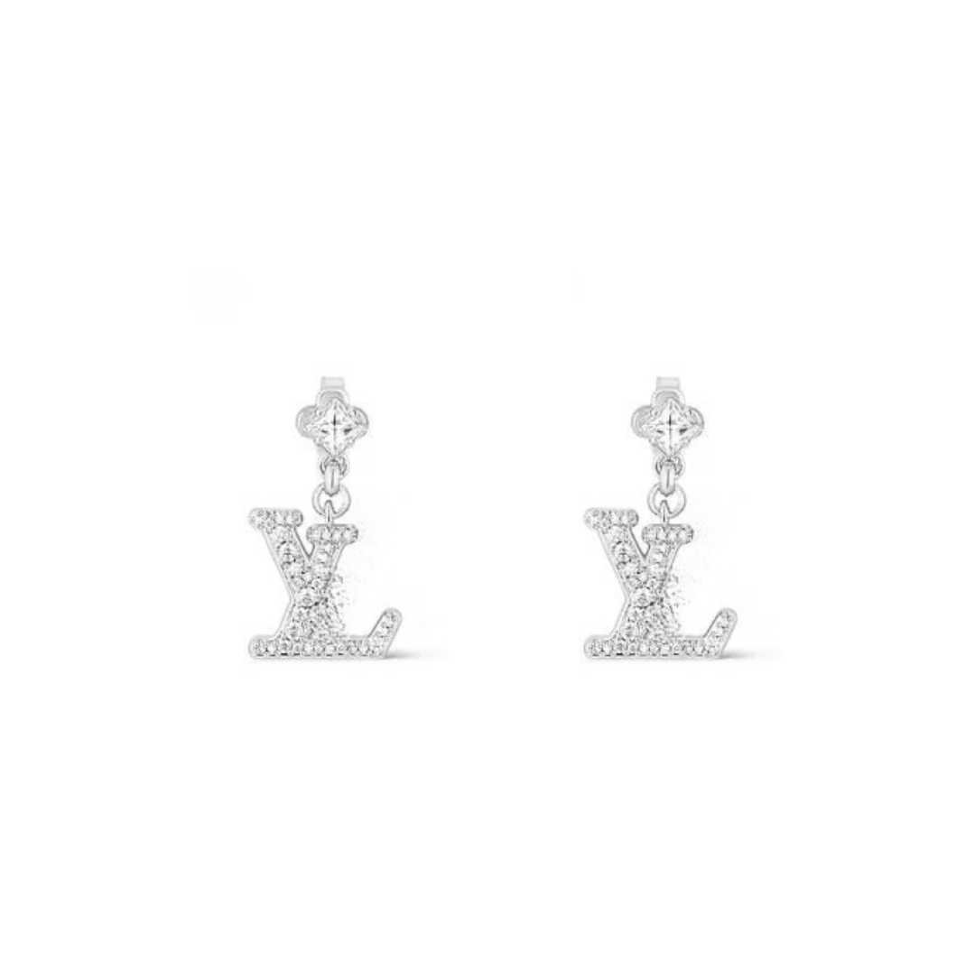 LADY EARRING DIAMOND (18K GOLD/ WHITE)