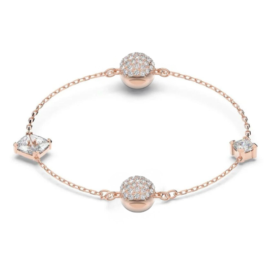 STONES BRACELET (ROSE GOLD PLATED)