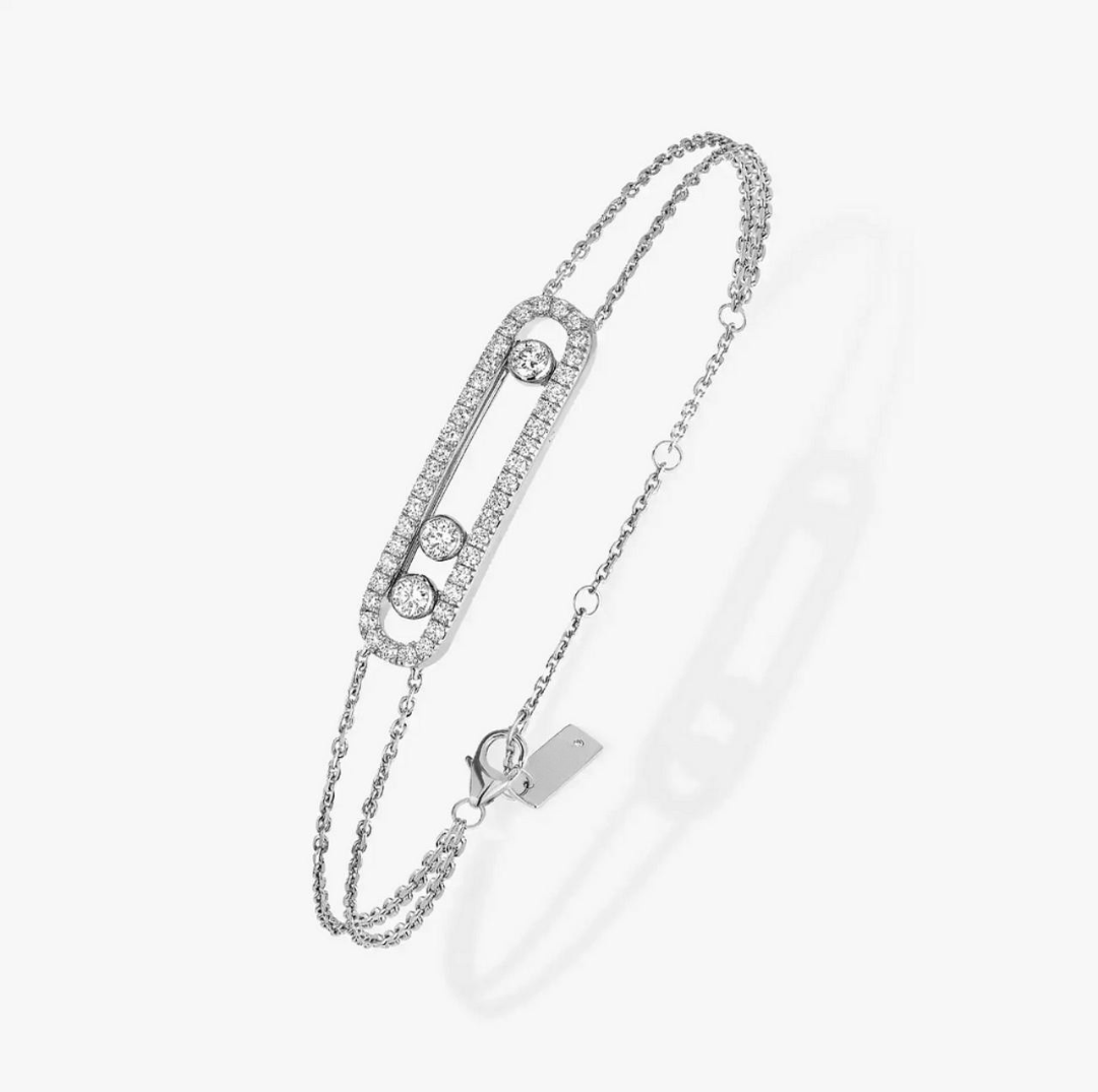 CLASSIC DIAMOND BRACELET (YELLOW GOLD/ROSE GOLD/WHITE GOLD PLATED)