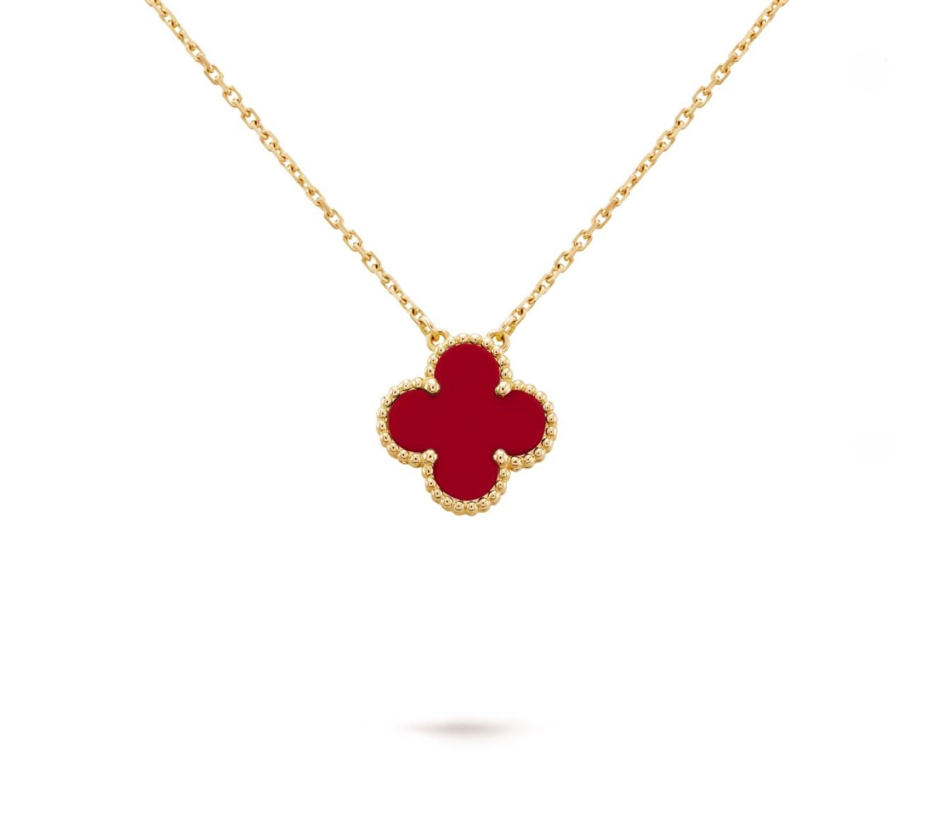 NECKLACE CLOVER (18K YELLOW GOLD PLATED)