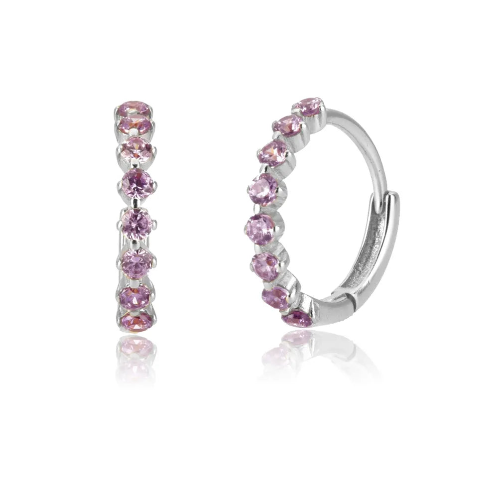 HP BLACK DIAMOND EARRINGS (18K GOLD/SILVER)