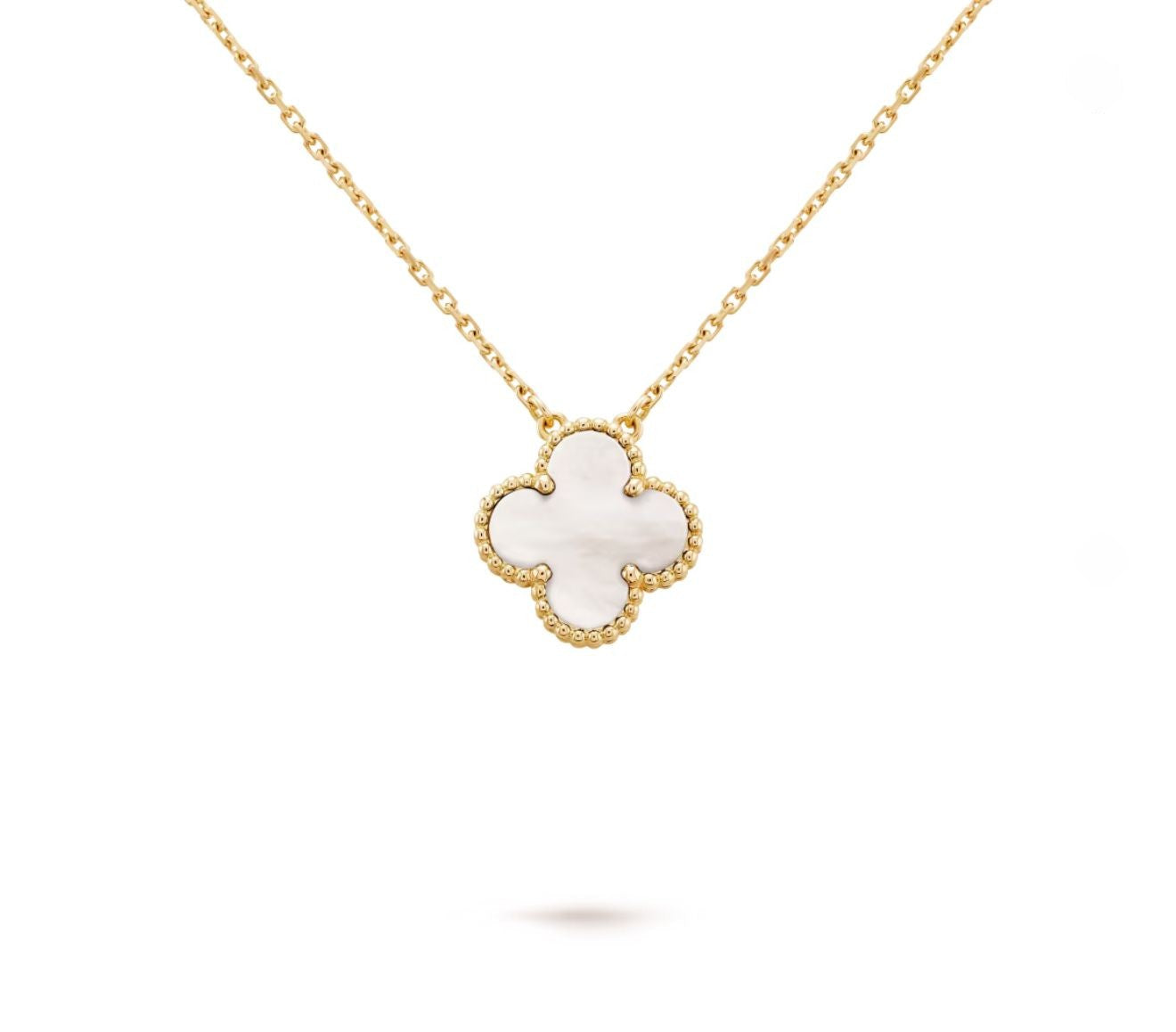 NECKLACE CLOVER (18K YELLOW GOLD PLATED)