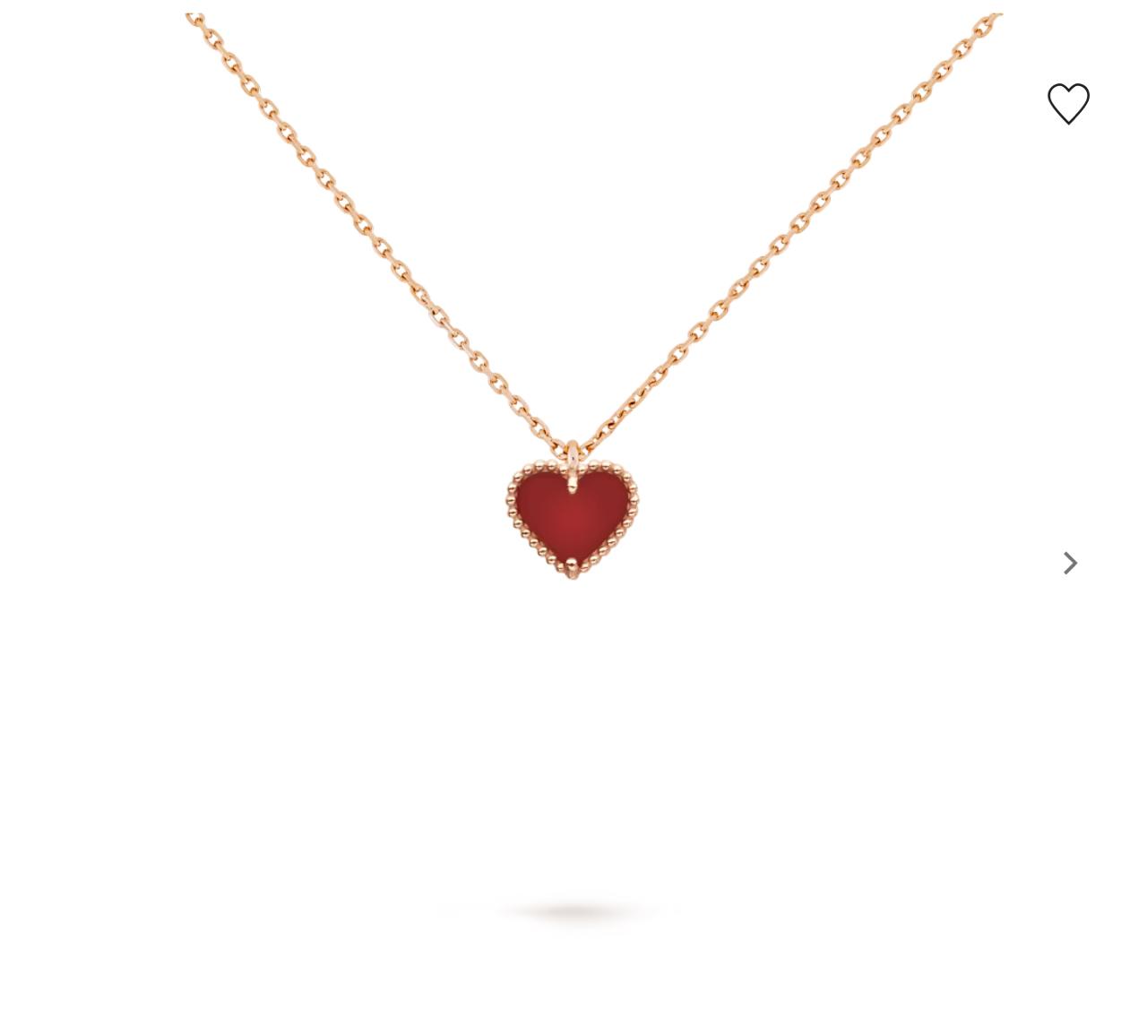 SWEET HEARTS PENDANT (18K ROSE GOLD PLATED)