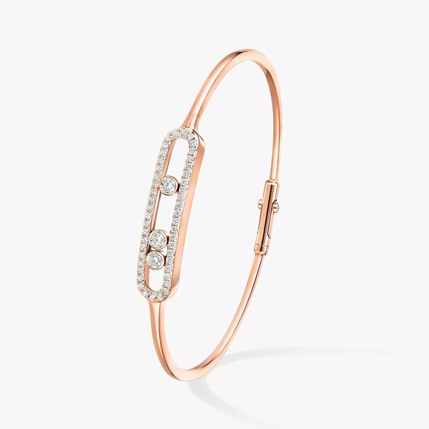 PAVE THIN BRACELET (18K YELLOW GOLD/ROSE GOLD/WHITE GOLD PLATED)