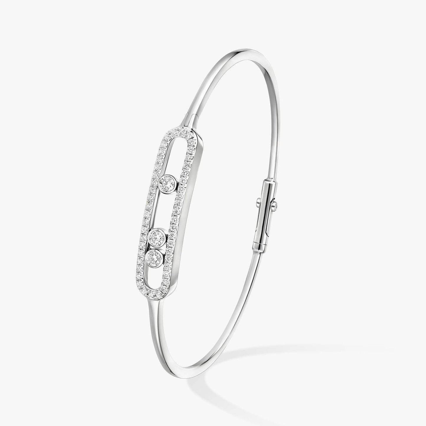 PAVE THIN BRACELET (18K YELLOW GOLD/ROSE GOLD/WHITE GOLD PLATED)