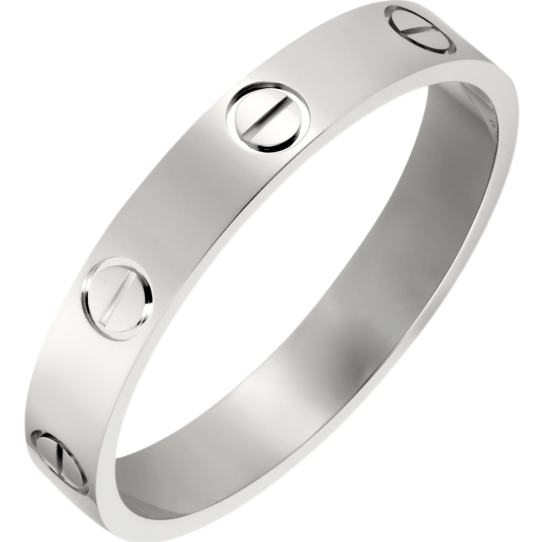 LOVE WEDDING RING (18K GOLD/ ROSE GOLD/ SILVER)