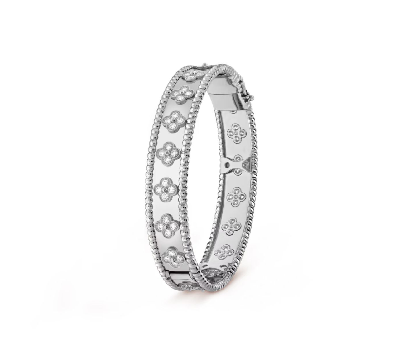 CLOVER DIAMOND BRACELET (18K YELLOW GOLD/ROSE GOLD/WHITE GOLD PLATED)